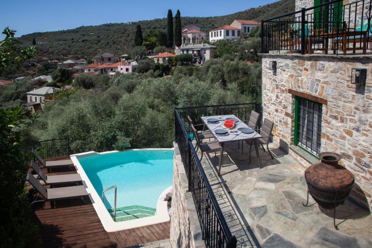 Villa Thalia By Pelion Esties Άνω Γατζέα Εξωτερικό φωτογραφία